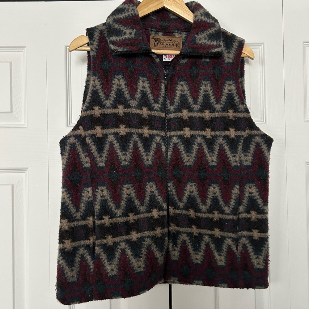 Bear Ridge Outfitters Vintage Fleece Zip Up Vest